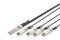 DIGITUS Kabel QSFP+ to 4XSFP+ 40G DAC 2.0m schwarz