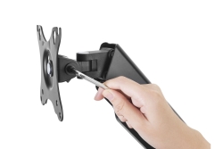 Equip Wandhalterung 17-32/1TFT 360° Gasfeder 9Kg schwarz lite Retail