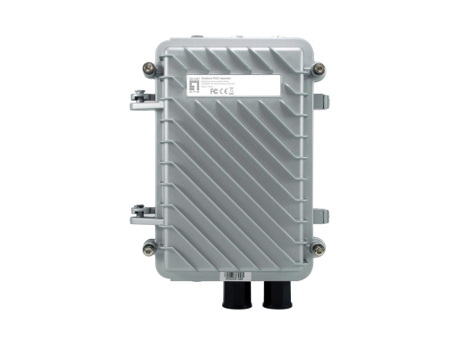 LevelOne PoE Repeater Cascadable 2xFE PoE IP66 silber