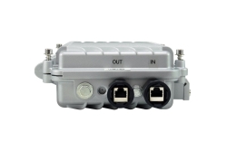 LevelOne PoE Repeater Cascadable 2xFE PoE IP66 silber