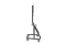 Equip Bodenstandhalter 60-105/1TFT 100kg Heavy-Duty gr lite Retail