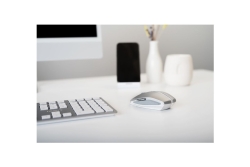 CHERRY GENTIX BT Wireless Maus Multi Device silber