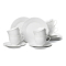 Kaffeeservice Bianco - 18-tlg., Porzellan, weiß