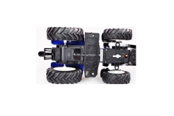 Amewi RC Traktor mit Räum-Schiebeschild LiIon 500mAh blau/6+