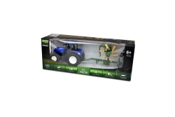Amewi RC Traktor mit Kreiselschwader LiIon 500mAh blau/6+