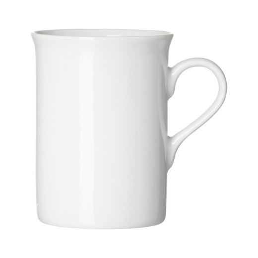Kaffeebecher Bianco - 300ml, Porzellan, weiß, 6 Stück