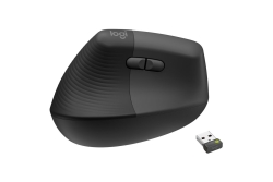 Logitech Wireless Mouse Lift left f.business Ergonomic blac
