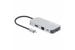 MANHATTAN USB-C 8-in-1 Dockingstation HDMI RJ45 3xUSB-A