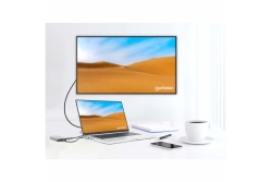 MANHATTAN USB-C 8-in-1 Dockingstation HDMI RJ45 3xUSB-A