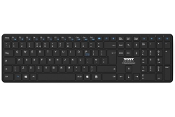 Port Tastatur kabellos Bluetooth QWERTZ Office
