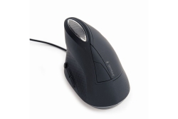 gembird Ergonomische Maus WIRED USB mit 6 Tasten spacegrey