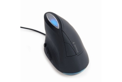gembird Ergonomische Maus WIRED USB mit 6 Tasten spacegrey