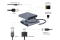 gembird USB Typ-C 6-in-1 Kombi Adapter spacegrau