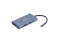 gembird USB Typ-C 7-in-1 Kombi Adapter spacegrau