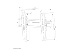 Neomounts WAH 24-55 1TFT schw. Max.25K