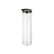 Glaskaraffe - 1,2l, Edelstahldeckel, ohne Griff