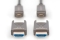 DIGITUS HDMI AOC Hybrid Glasfaserkabel 4K abnehmbar 10m schw