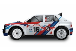 Amewi RC Drift Rallye LR16 4WD 1:16 RTR weiß/blau/rot /14+