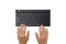 R-Go Tastatur Compact Break US-Layout kabellos schwarz