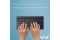 R-Go Tastatur Compact Break US-Layout kabellos schwarz