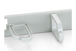 Equip 19 Kabelmanagement 5xPlastikringe Stahl 1U RAL7035