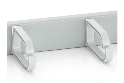 Equip 19 Kabelmanagement 5xPlastikringe Stahl 1U RAL7035