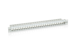 Equip 19 Patchpanel 24xKeystones FTP 1U LSA/110 RAL7035