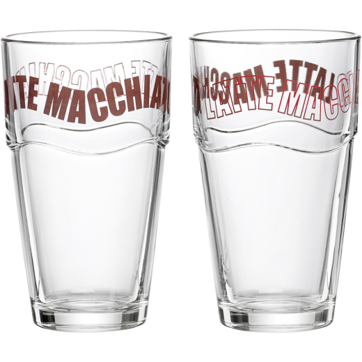 Latte Macchiato Glas - 320 ml, 6 Stück