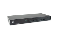 LevelOne KVM Switch 16-Port VGAx16 USB 1.1x2 PS/2x2 VGA sw