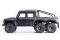 Amewi RC Auto AMXRock RCX10.3P Crawler 6x6 Pickup grau /14+