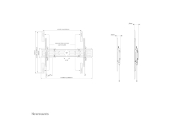Neomounts WAH 55-110 1TFT schwarz Max.160KG