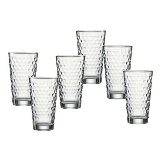 Longdrinkglas Favo klar - 400 ml, 6 Stück