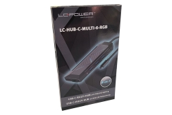 LC-Power USB-Hub LC-HUB-C-Multi-6-RGB
