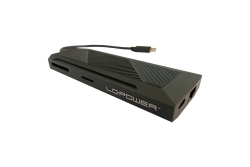 LC-Power USB-Hub LC-HUB-C-Multi-6-RGB