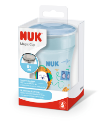 NUK Trinklernbecher Magic Cup 360°-Trinkrand 230ml blau