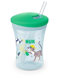 NUK Trinklernbecher Action Cup 230ml grün