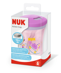 NUK Trinklernbecher Action Cup 230ml rosa