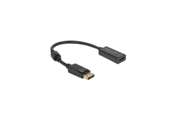DELOCK Displayport Adapter DP -> HDMI Buchse 4K Passiv schwa