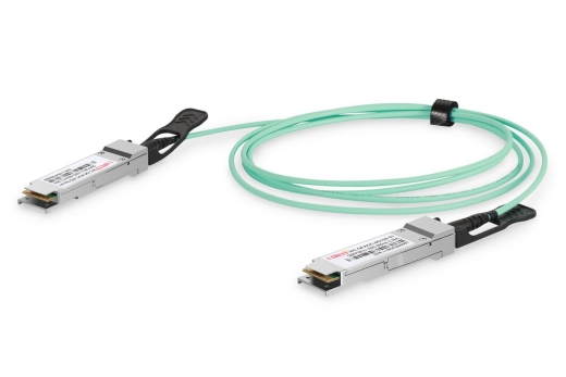 DIGITUS Kabel QSFP28to QSFP28 100G 10.0m türkis