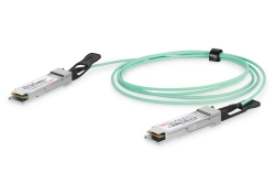 DIGITUS Kabel QSFP28to QSFP28 100G 10.0m türkis