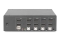 DIGITUS KVM Switch, 4-Port, Dual Display, 4K, DisplayPort