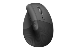 Logitech Wireless Mouse Lift right f.business Ergonomic bla