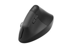 Logitech Wireless Mouse Lift right f.business Ergonomic bla