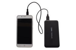 2GO Powerbank Basic 10000mAh 2x USB-A inkl. Micro-USB Kabel