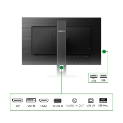 Philips 68,5cm (27,0) 272B1G 16:09 DVI+HDMI+DP+USB IPS