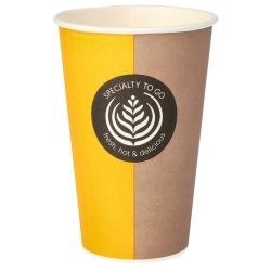 Trinkbecher To Go - 0,3 l, Pappe für...
