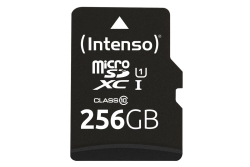 Intenso SD MicroSDXC Card 256GB UHS-I inkl. SD- Adapter...