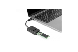 DELOCK Combo Konverter für M.2 NVMe PCIe/SATA SSD mit USB-C