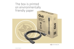 Club3D HDMI-Kabel 2.1 UHD-Verlängerungskabel 1 Meter St/Bu retail