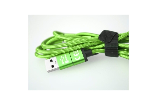 smrter Hydra ULTRA 5in1 Nylon-Ladekabel, 120cm, green retail